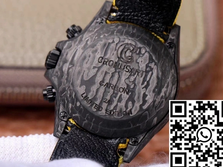 Fiber Carbon Rolex Chronograph Dial Daytona Edition Skull Cosmos Color 0402